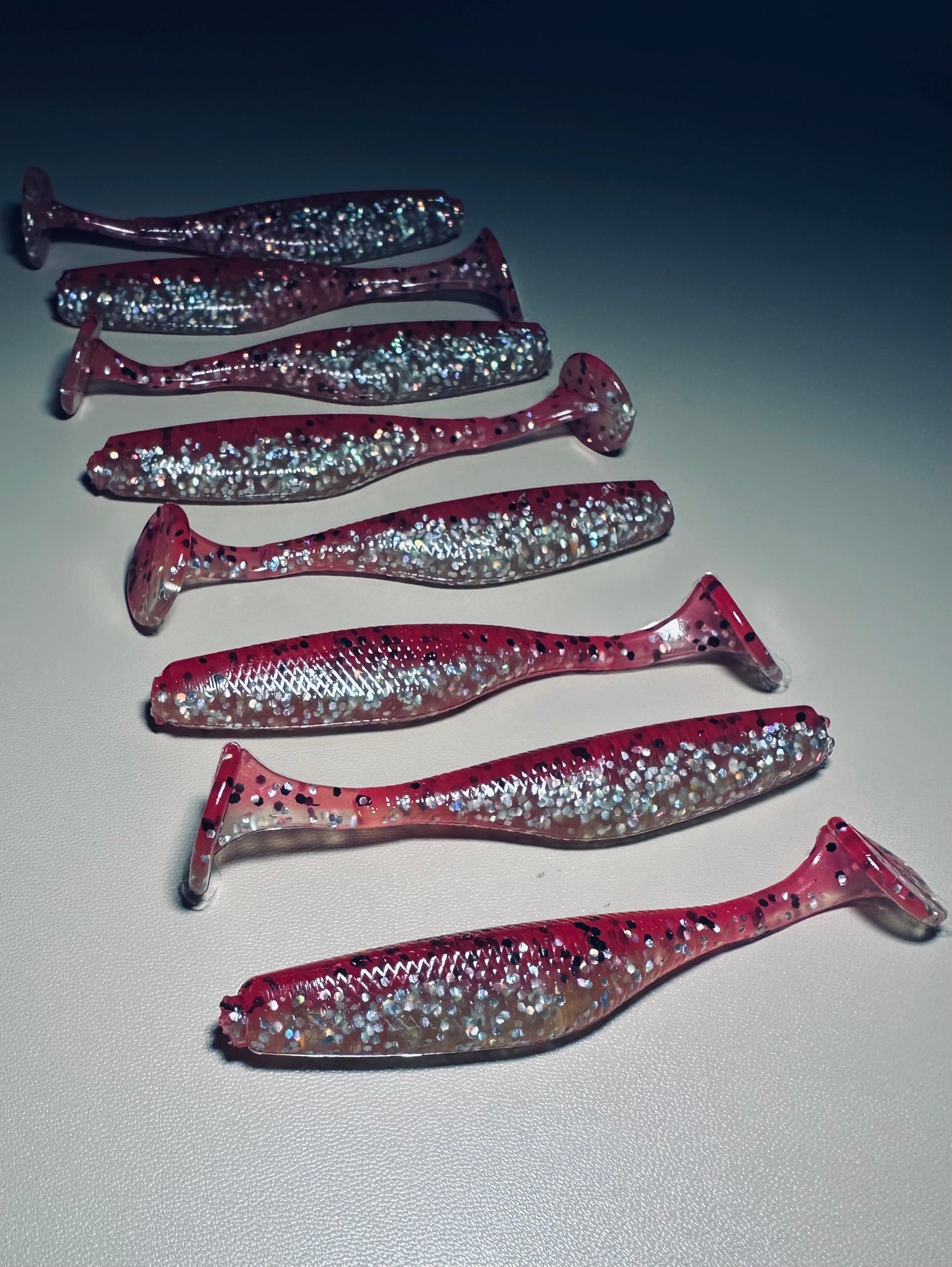 Bubble Gum Thump - 3.8” Paddle Tail Soft Plastic Swimbait (8-Pack)