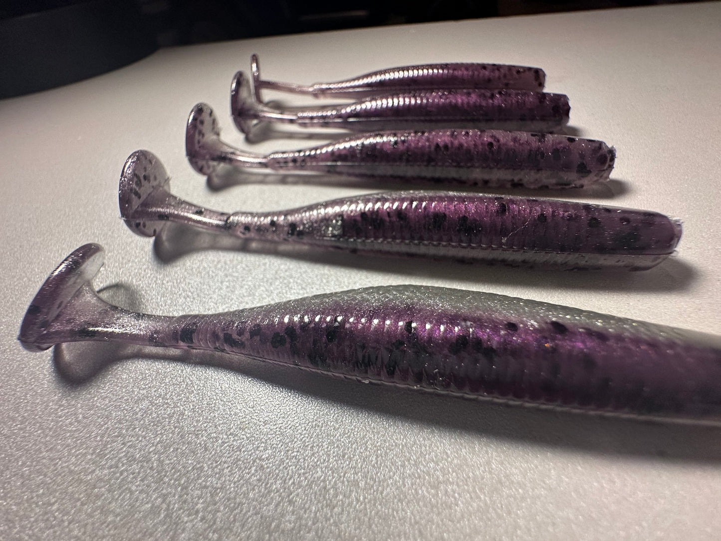 Dirty Mullet – 3.8” Paddle Tail Soft Plastic Swimbait (8-Pack)