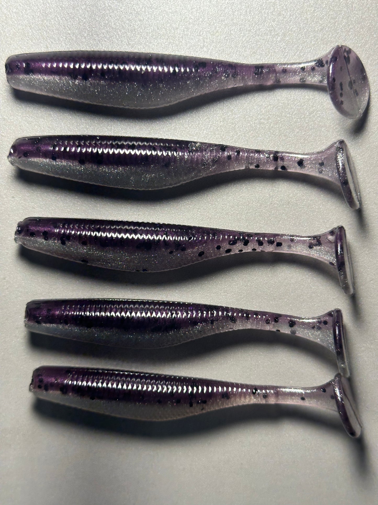 Dirty Mullet – 3.8” Paddle Tail Soft Plastic Swimbait (8-Pack)